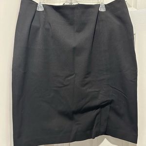 Black pencil skirt